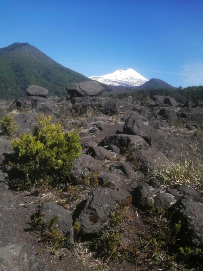 Cabana May Pao, Para 3 En Melipeuco Cerca Del Parque Nacional Conguillio Kültér fotó